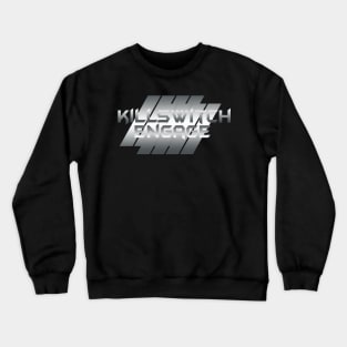 Metallic illustration Killswitch Engage Crewneck Sweatshirt